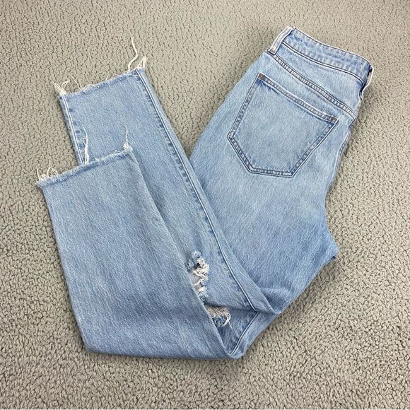 Madewell Women The Curvy Perfect Vintage High-Rise Distressed Jean  |  Size: 28 - Picture 8 of 16